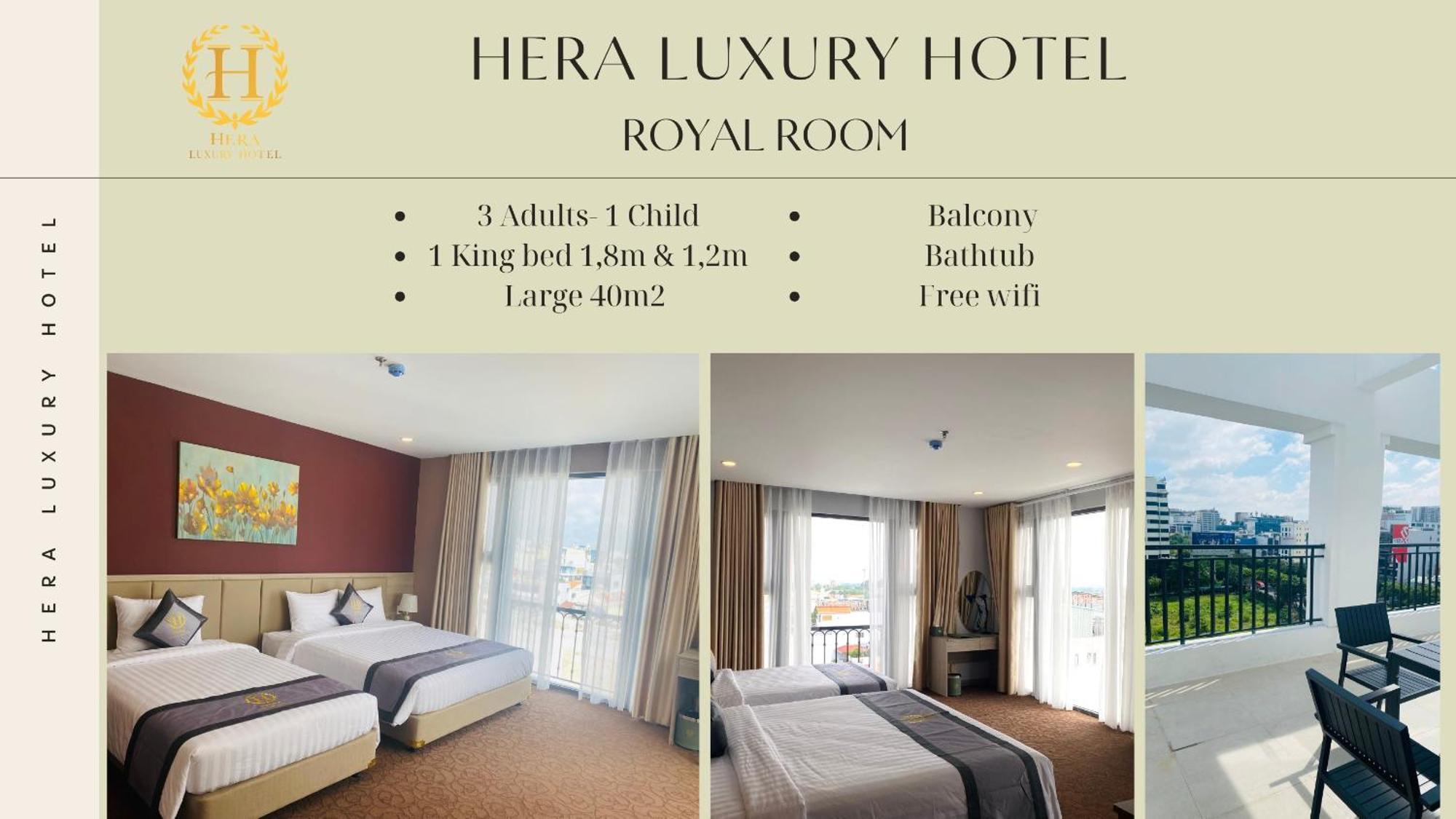 Hera Luxury Hotel Ho Chi Minh-staden Exteriör bild