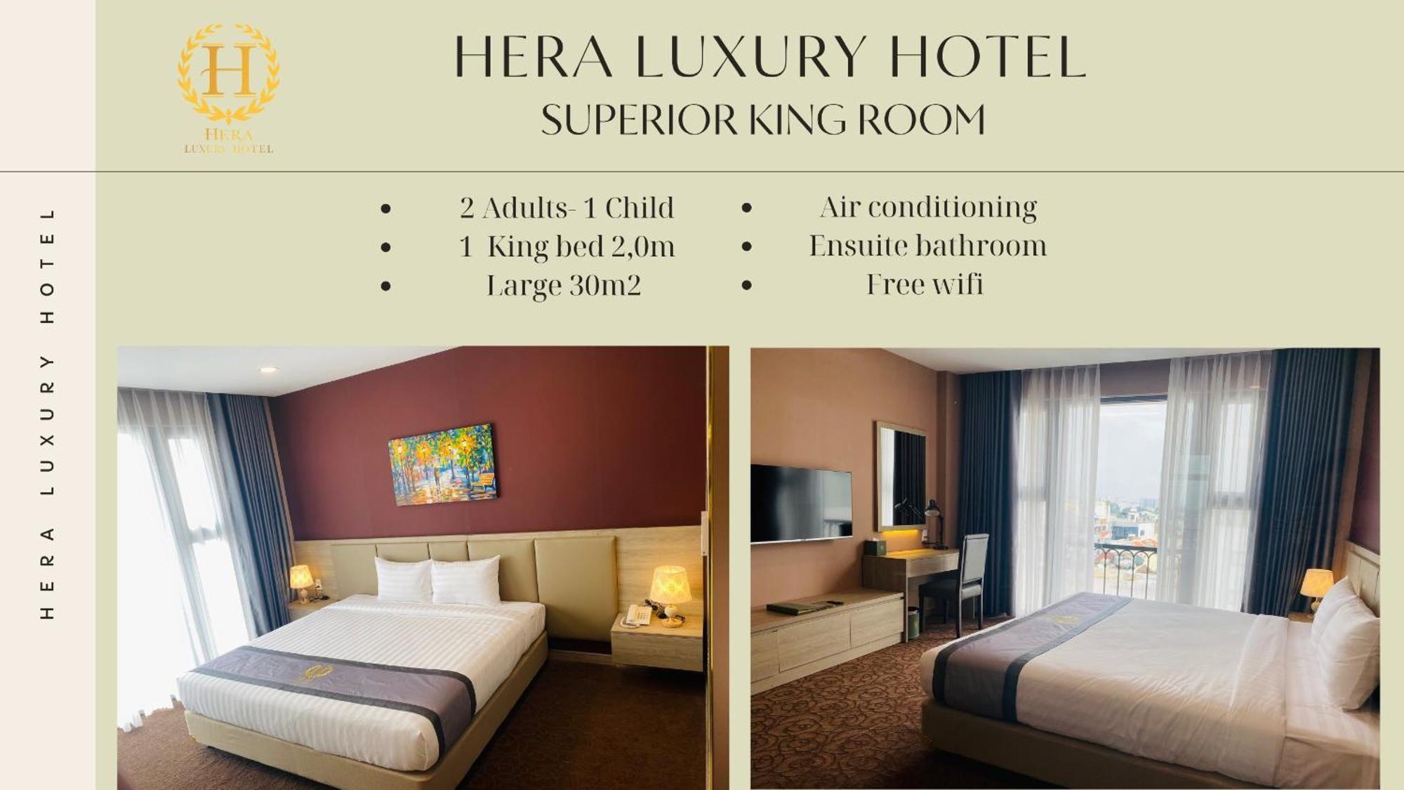 Hera Luxury Hotel Ho Chi Minh-staden Exteriör bild